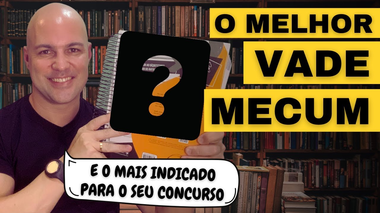 O melhor Vade Mecum para estudar para concursos públicos