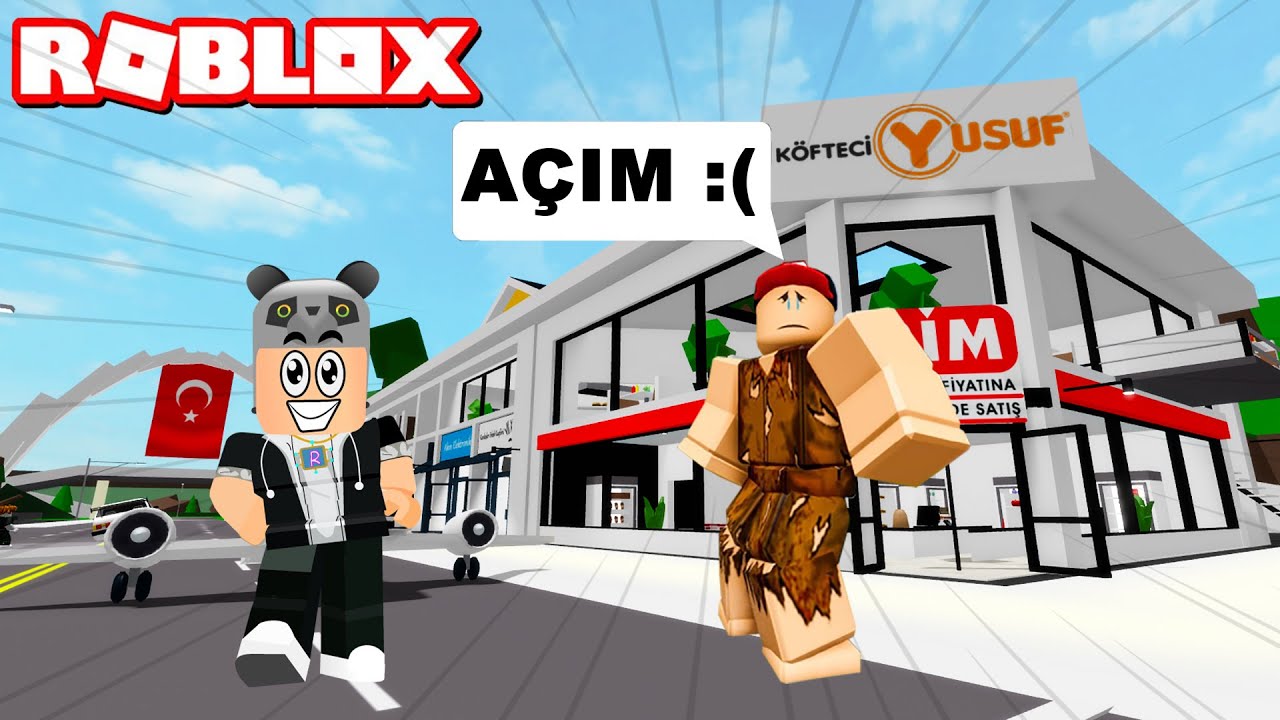 Türk Brookhaven'da Yoksul Adamı Buldum!! - Panda ile Roblox Brookhaven
