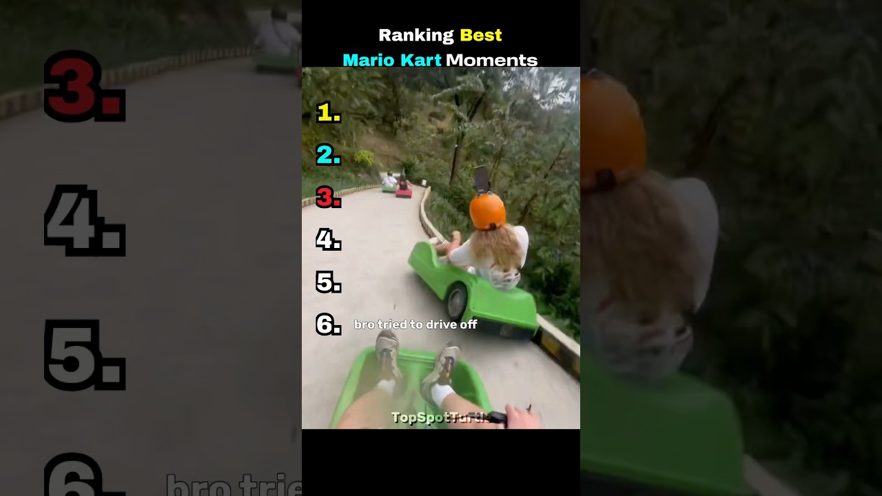 Ranking Best Mario Kart Moments😱