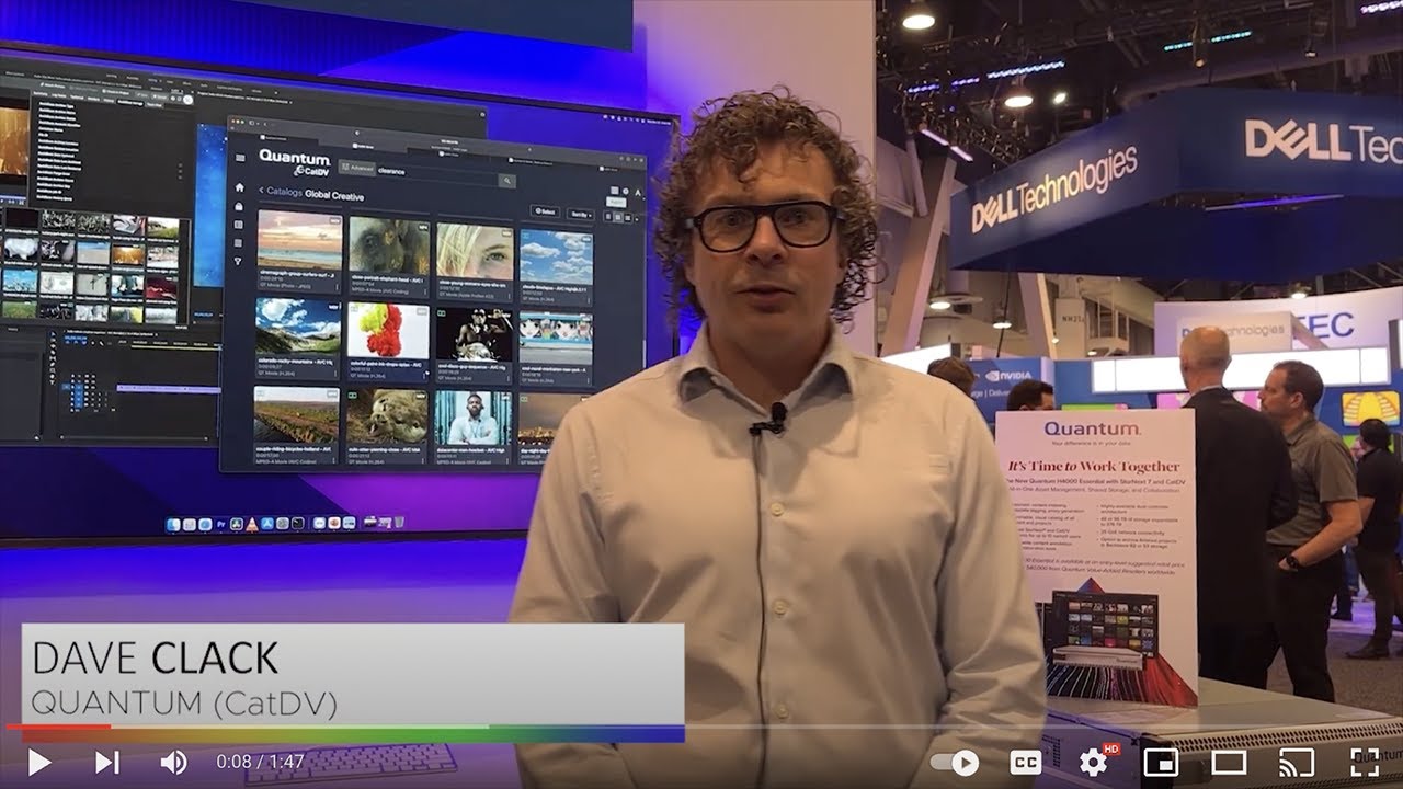 NAB 2022: Quantum's Dave Clack