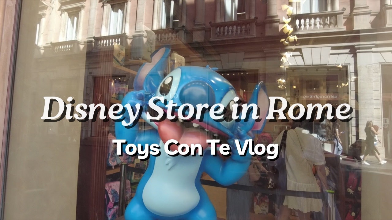 Disney Store Vlog Rome Italy | Via Del Corso
