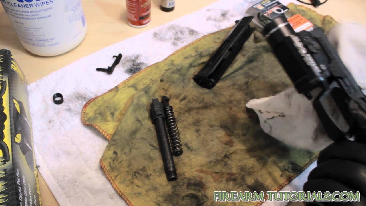 A quick guide to cleaning the HK USP