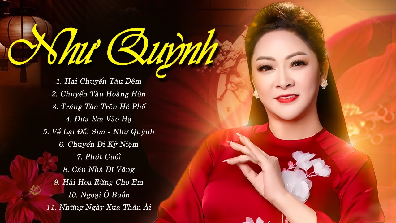 Hai Chuyến Tàu Đêm - Như Quỳnh, Hoài Lâm | Tuyển Tập Nhạc Vàng Bolero Hay Nhất