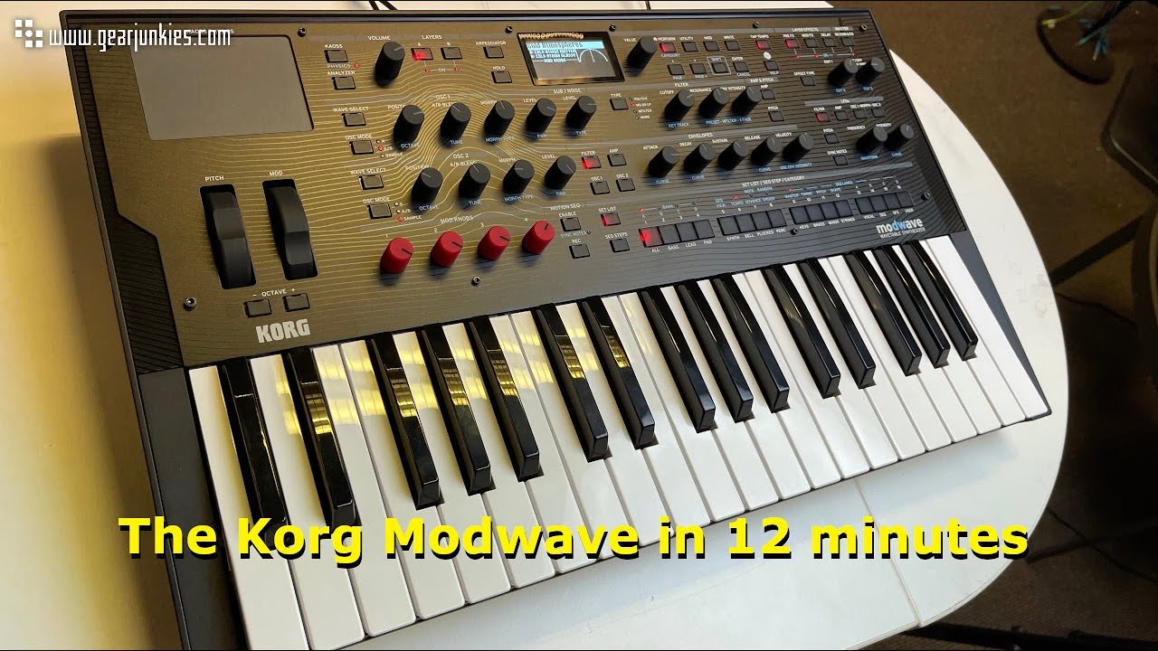 Korg Modwave за 12 минут