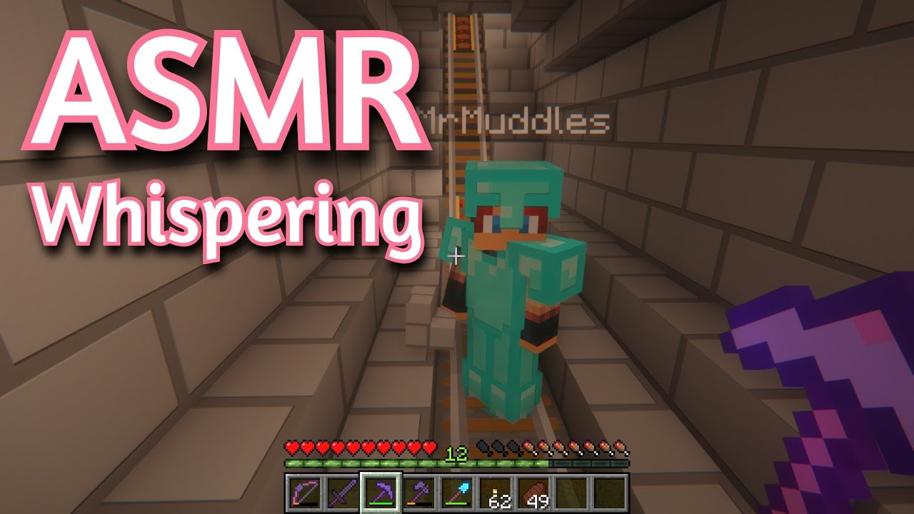 ASMR Gaming | MINECRAFT SURVIVAL Ft. @MrMuddles (97) Keyboard/Mouse Sounds 💤
