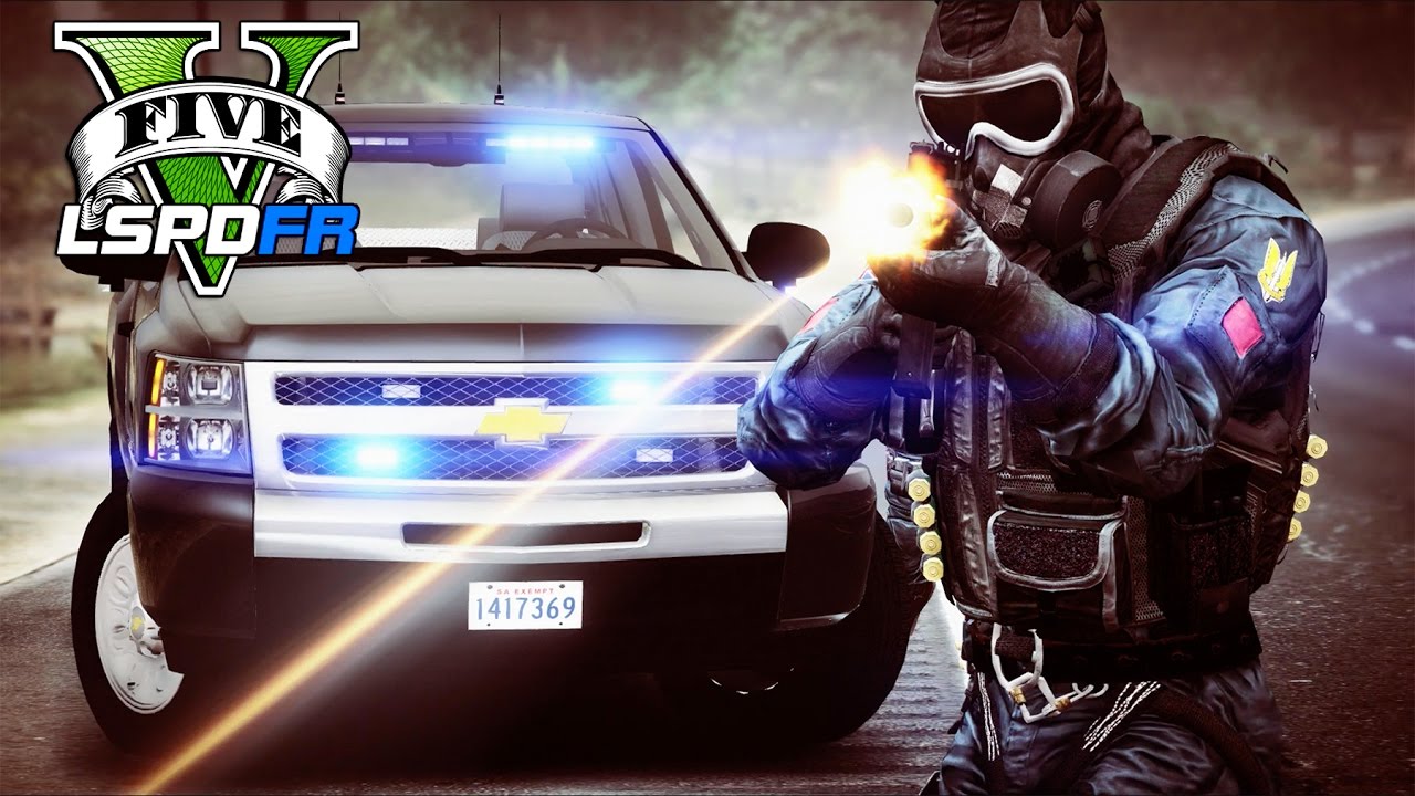 GTA 5 - LSPDFR Ep261 - Bad SWAT is Here, Make Everyone Disappear!!