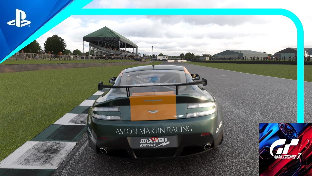 Gran Turismo 7 | Circuit Experience | Goodwood Motor Circuit | Aston Martin V8 Vantage Group 4
