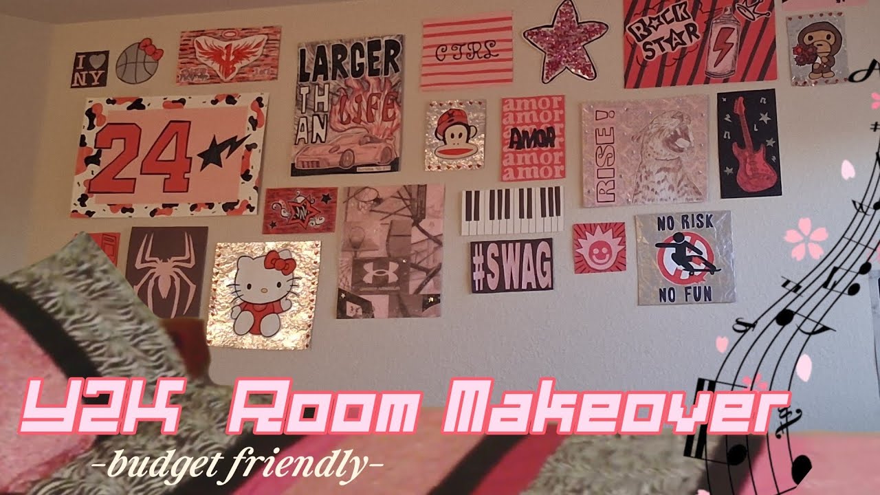 y2k room makeover- mcbling inspired🎀💿