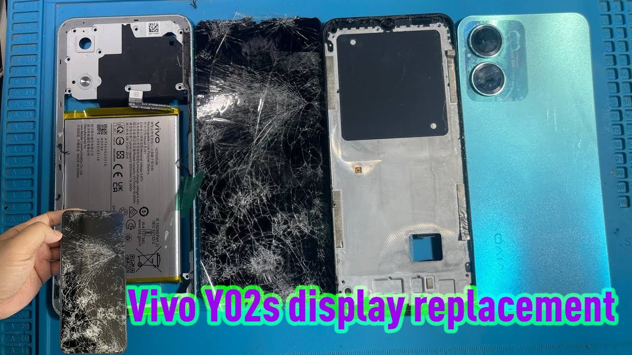Vivo Y02S display replacement - Vivo Y02S LCD Replacement