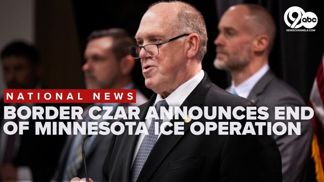 Border Czar Tom Homan announces end of Minnesota Operation Metro Surge