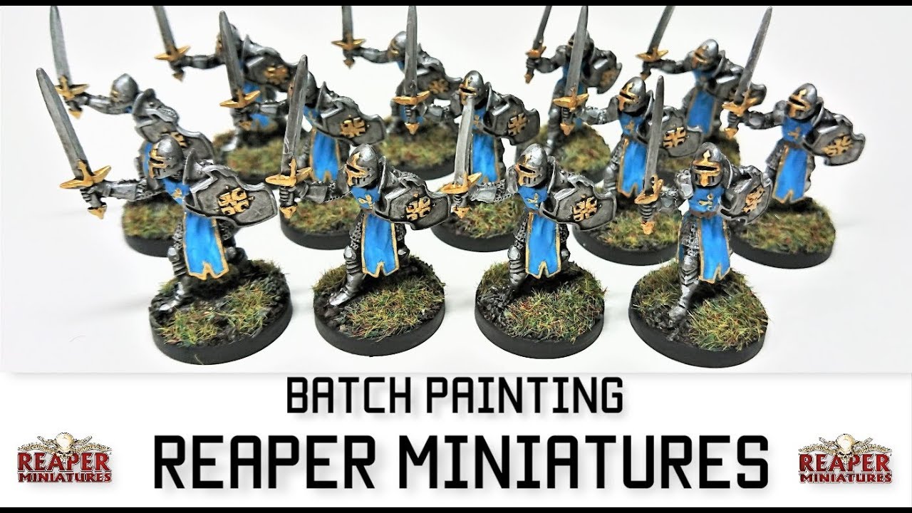 Reaper Miniatures, Batch Painting your Minis (HD)