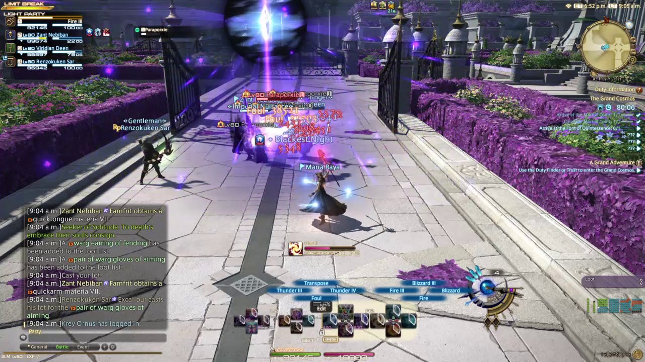 FFXIV: Shadowbringers - Black Mage - The Grand Cosmos