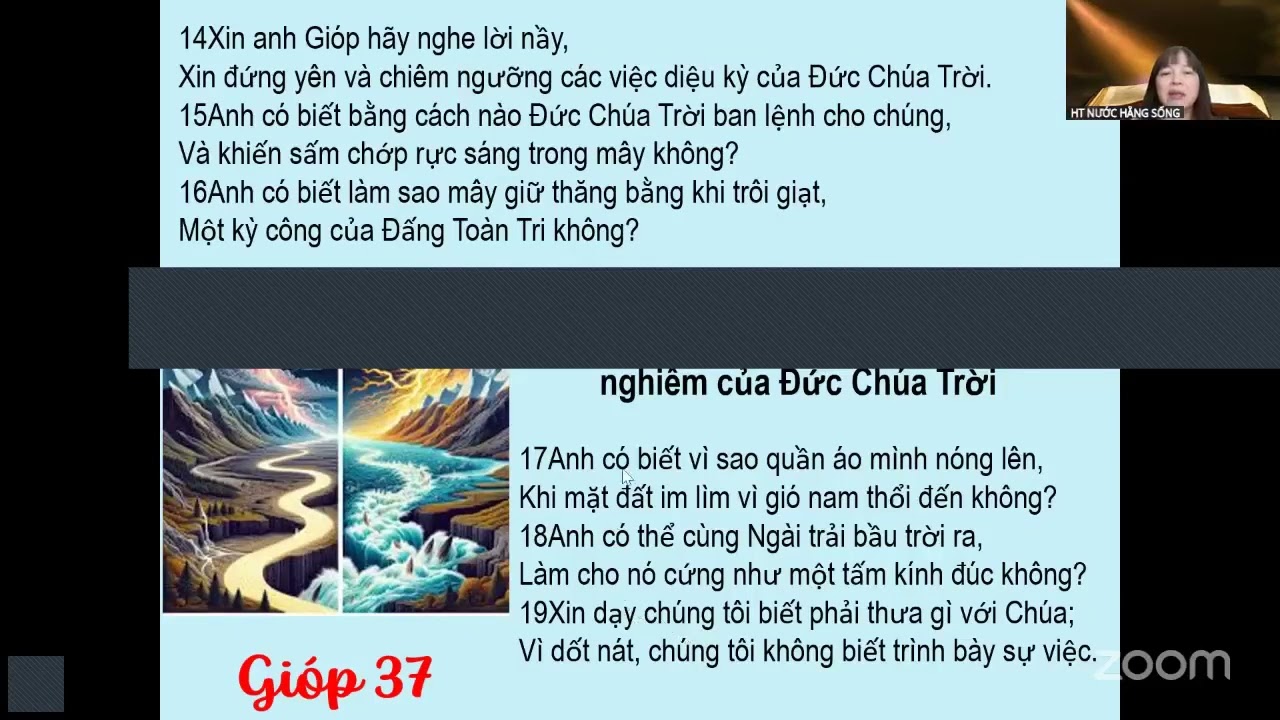HÀNH TRÌNH XUYÊN KINH THÁNH Gióp  Bài 31