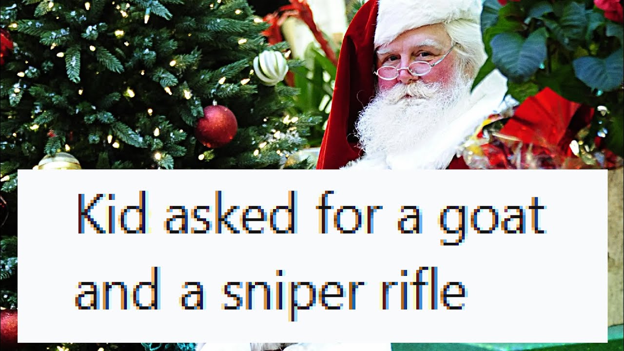 Mall Santas reveal kids' weird requests