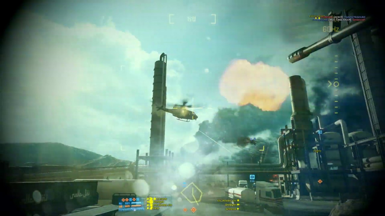 Battlefield 3 Loadout Hardcore: M16A4 M145 3,4x Scope+Heavy Barrel Conquest Operation Firestorm