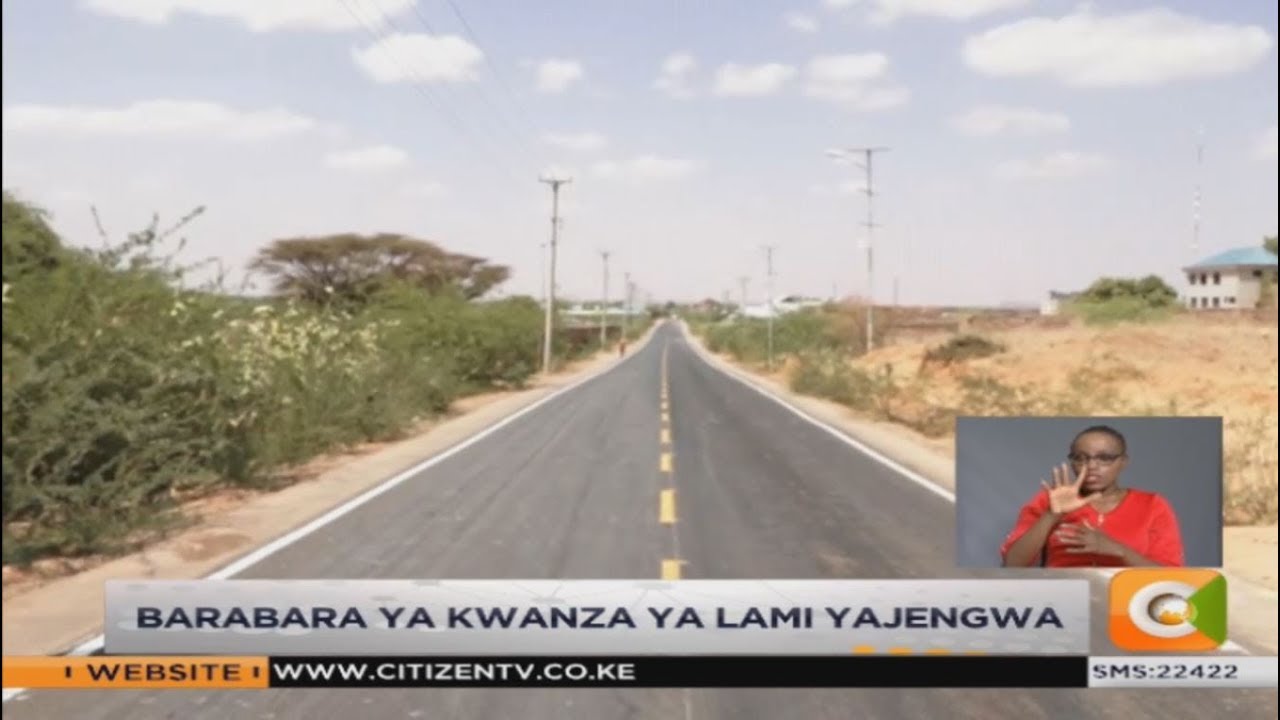 Barabara ya kwanza ya lami Mandera