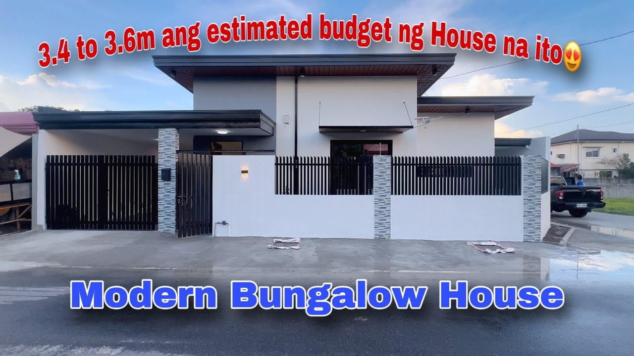 3.4 - 3.6m total budget sa Bungalow House na ito  at check natin mg ibang project ni CSR builder