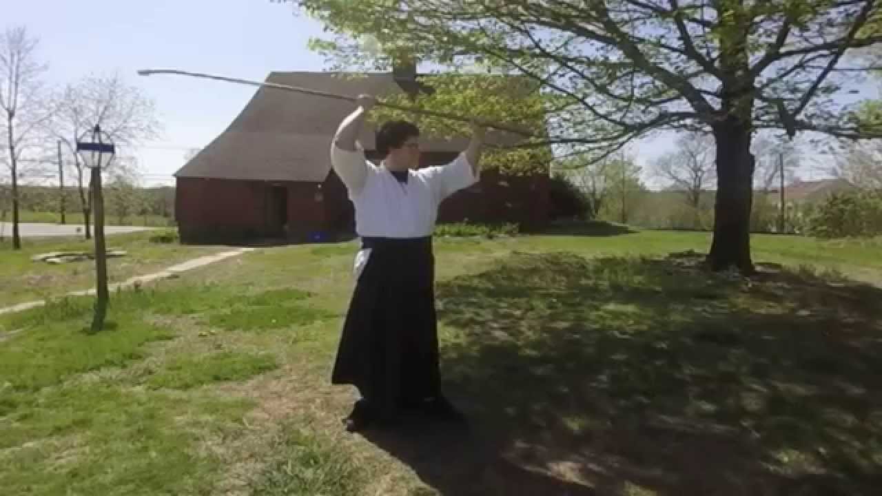 Naginata--Stances
