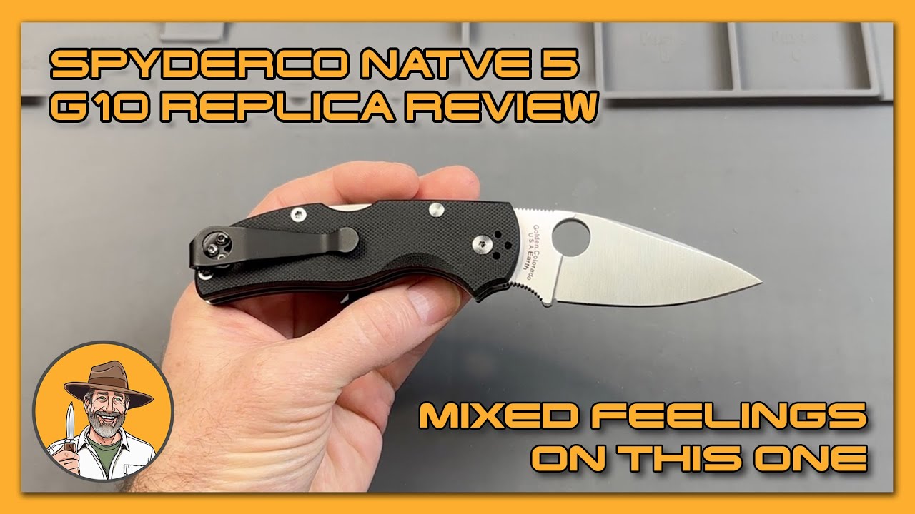 Обзор реплики Spyderco Native 5 G10: смешанные чувства