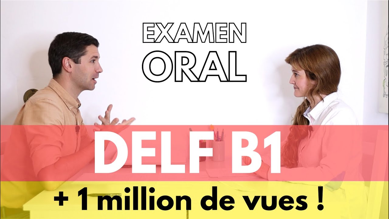 DELF B1 | PRODUCTION ORALE | Simulation examen complet