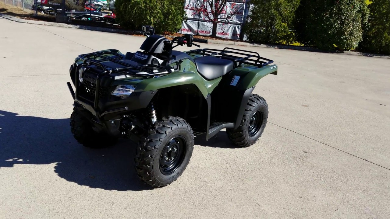 2017 Honda Rancher 420 DCT / IRS 4x4 ATV (TRX420FA5H) Walk-Around Video | Review @ HondaProKevin.com