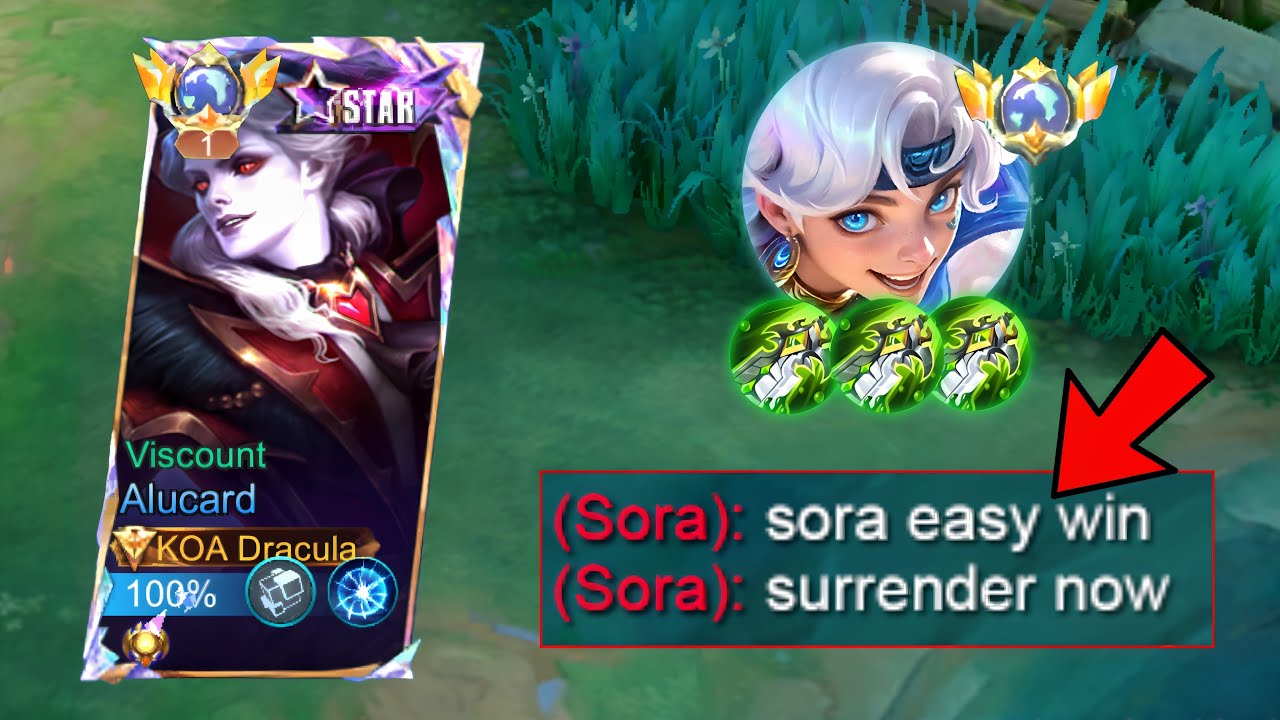 Этот новый имбалансный герой Сора недооценил моего Алукарда, поэтому я сделал вот это... - Mobile...