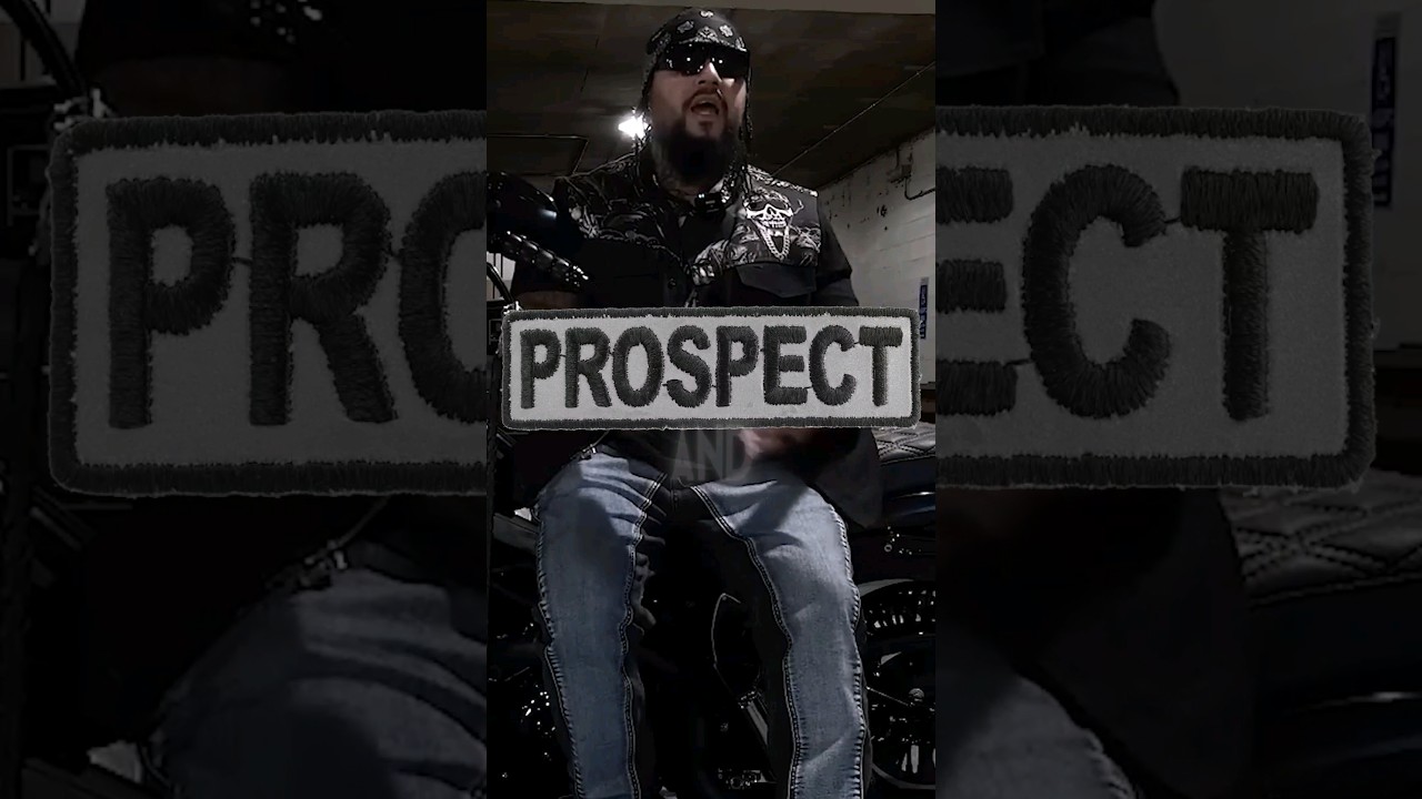 Fully Patched Member Confronted By Motorcycle Club Prospect
