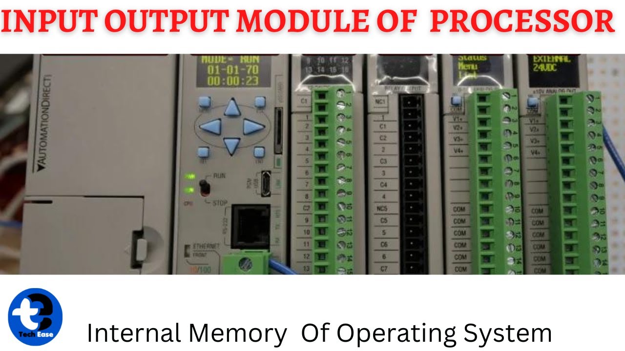 Input Output Module |Internal Memory | Operating System | Memory | Cache Memory | I O Ports | Code