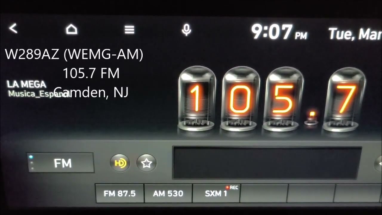 Philadelphia, PA FM Radio broadcast band scan