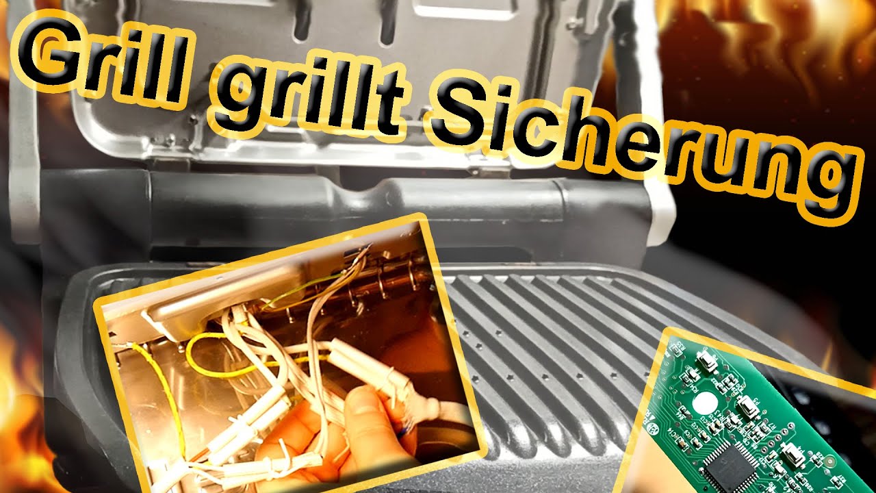 Grill grillt Sicherung | Reparatur Tefal Tischgrill