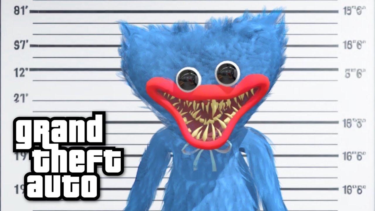 HUGGY WUGGY IS A CRIMINAL IN GTA!