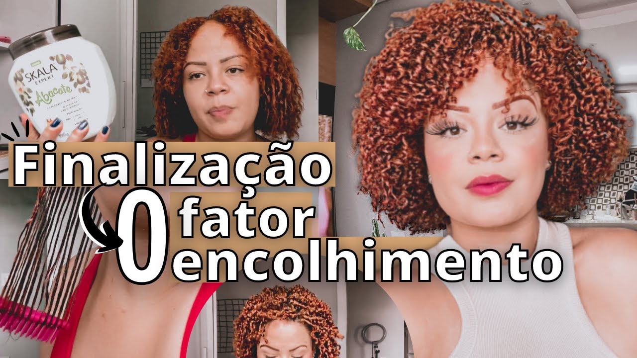 CACHOS CURTOS OU RECÉM FEITO BC essa finalização é perfeita | 0 fator  encolhimento.