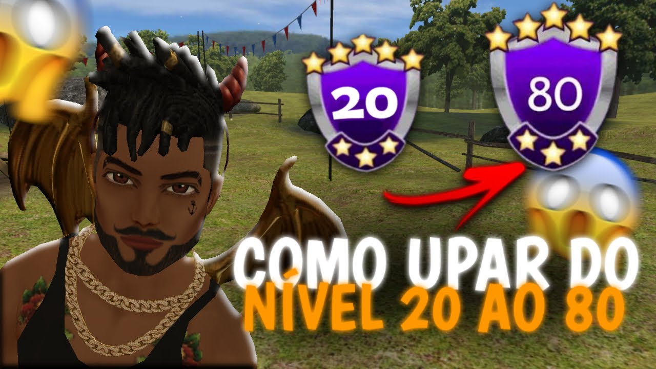 MACETE DOS RICOS! COMO UPAR DO LVL 20 AO 80 NO AVAKIN LIFE 🤑