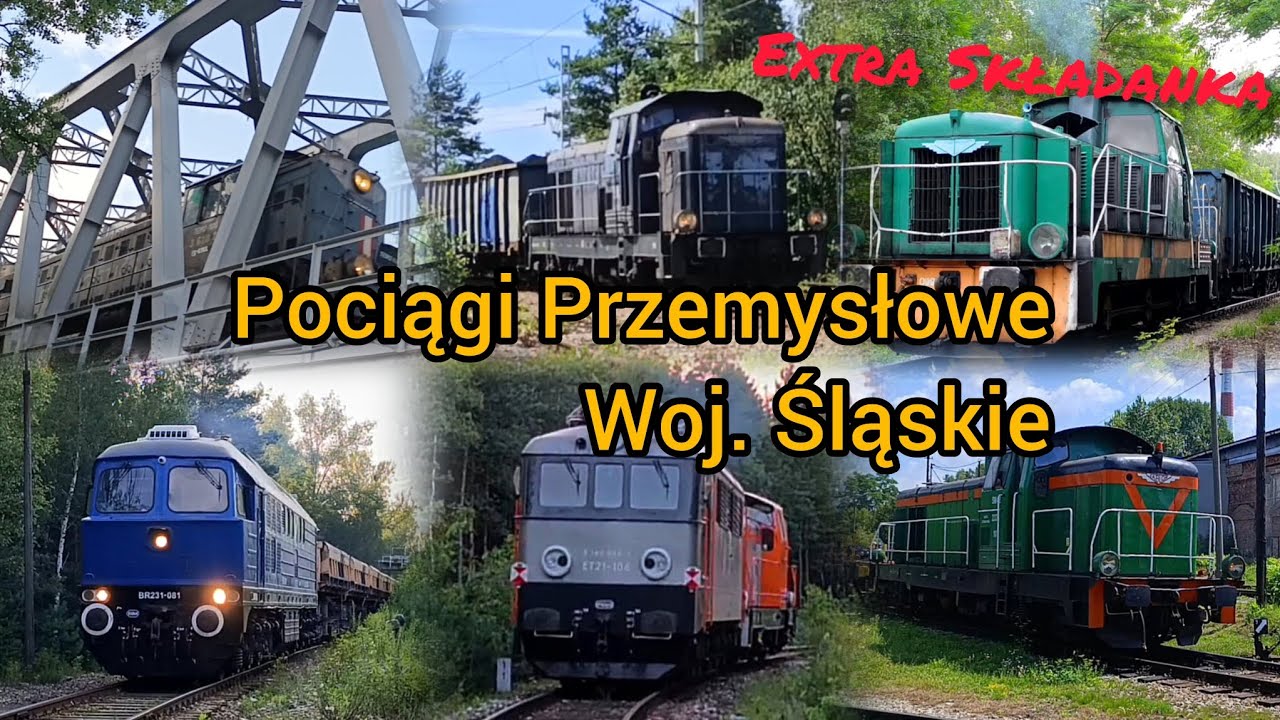 🚂 Składanka Pociągów Przemysłowych w Województwie Śląskim 🏭 [Odc 1] Opis