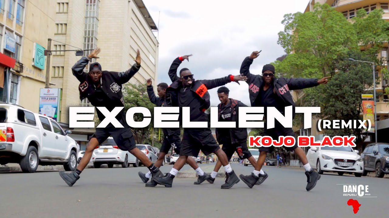KOJO BLAK - EXCELLENT Remix (Joe Boy, King Promise & Kelvyn Boy) [Official Dance Video] | DRA
