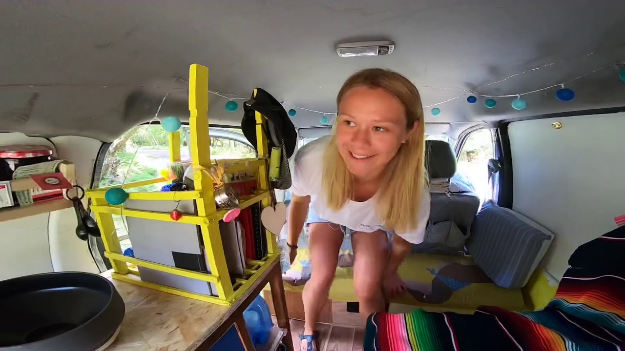 Micro VAN TOUR Self Converted - an adventure with a SOLO FEMALE TRAVELER in the New Forest