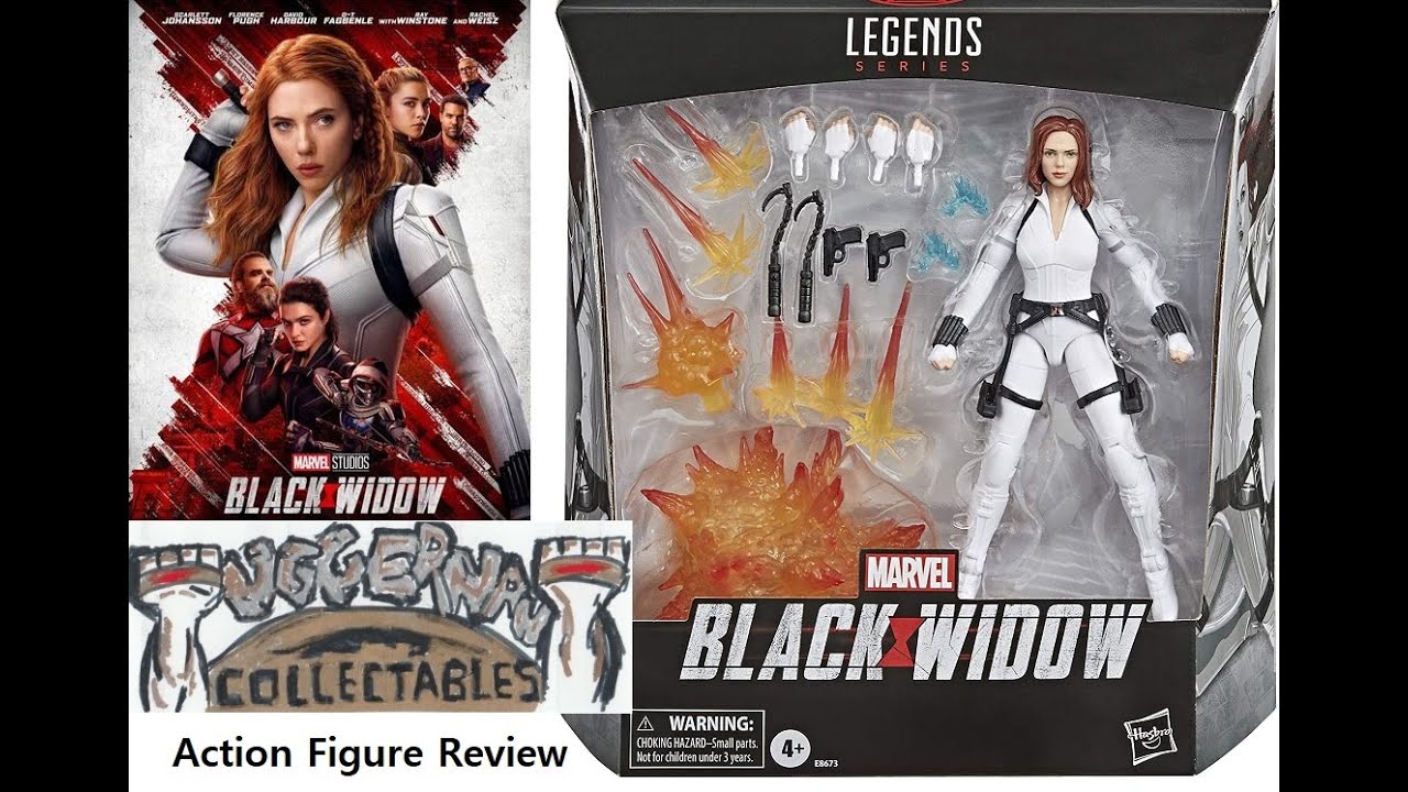 Black Widow Action Figure Marvel Legends Deluxe 6 inch scale Scarlett Johansson