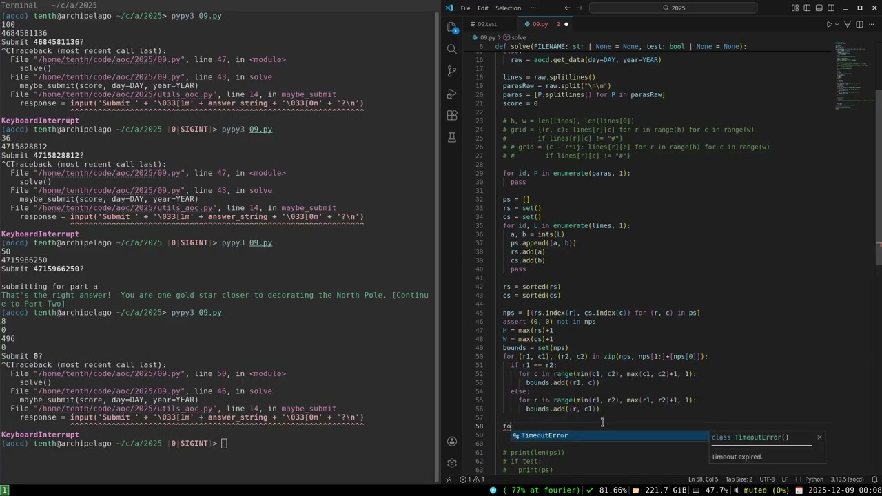 advent of code 2025 day 9