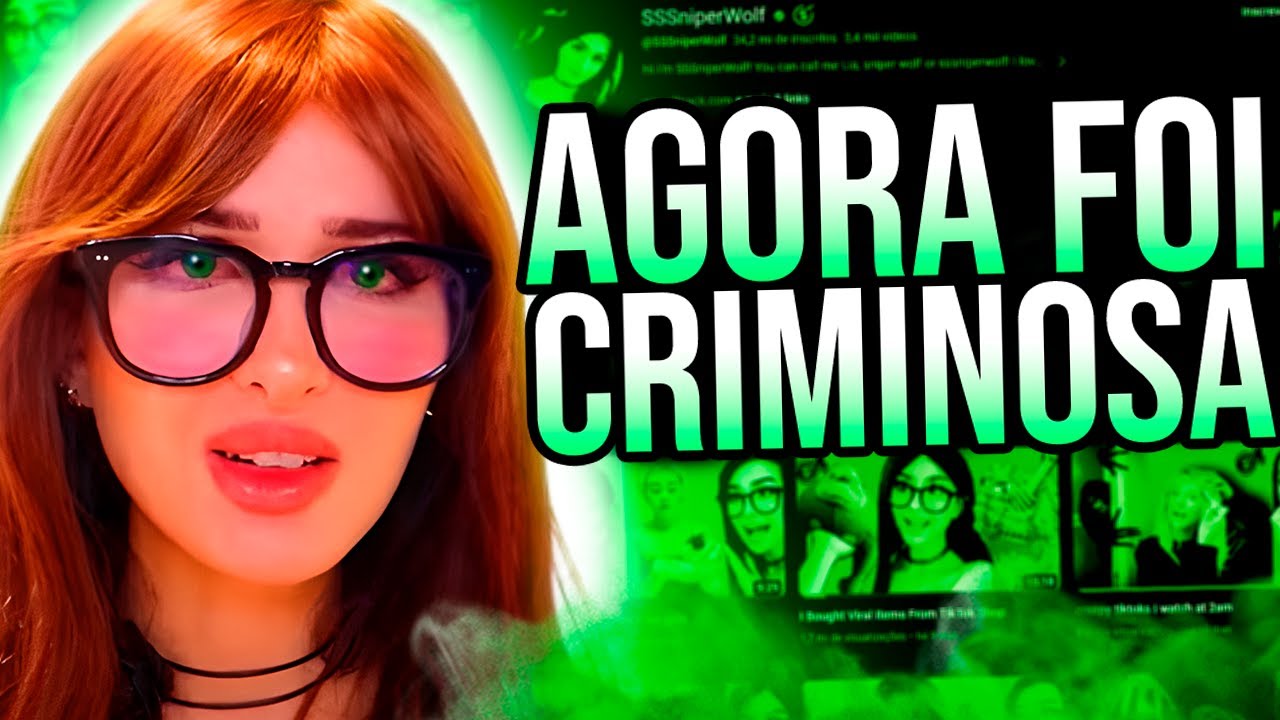 ELA FOI DE NOITE NA CASA DO YOUTUBER E... (SSSNIPERWOLF)