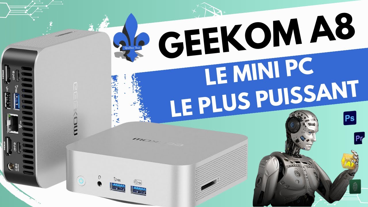 Geekom A8 : Un Mini PC Puissant pour les Pros et les Gamers ?