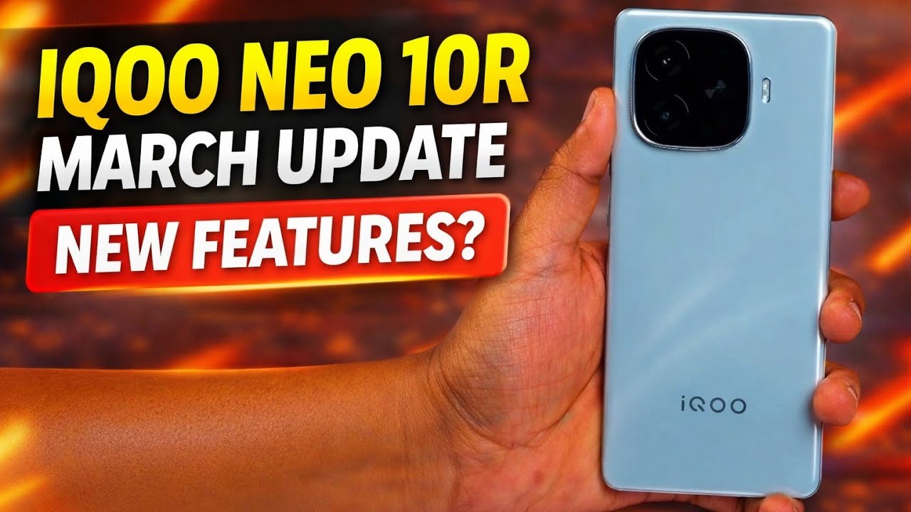iQOO Neo 10R Got OriginOS 6 New OTA update! 🚀16.1.14.2.W30 brings brand new features 😍