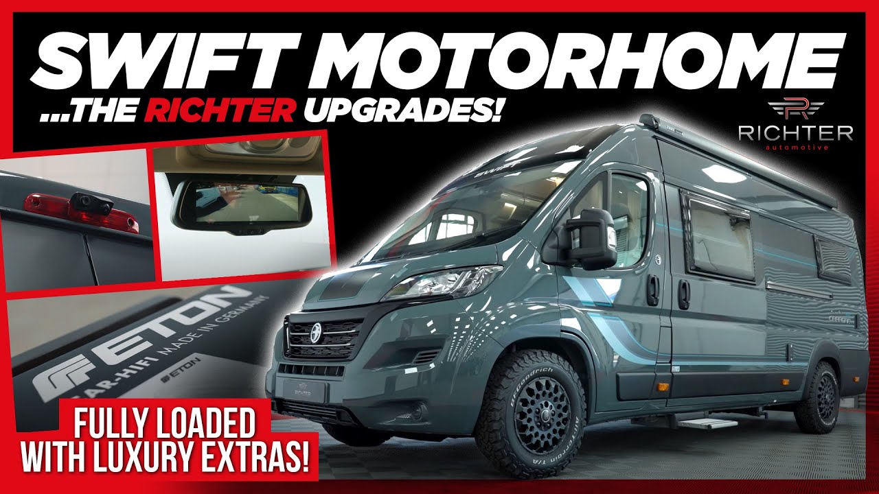 Swift Motorhome PACKED with Richter Upgrades