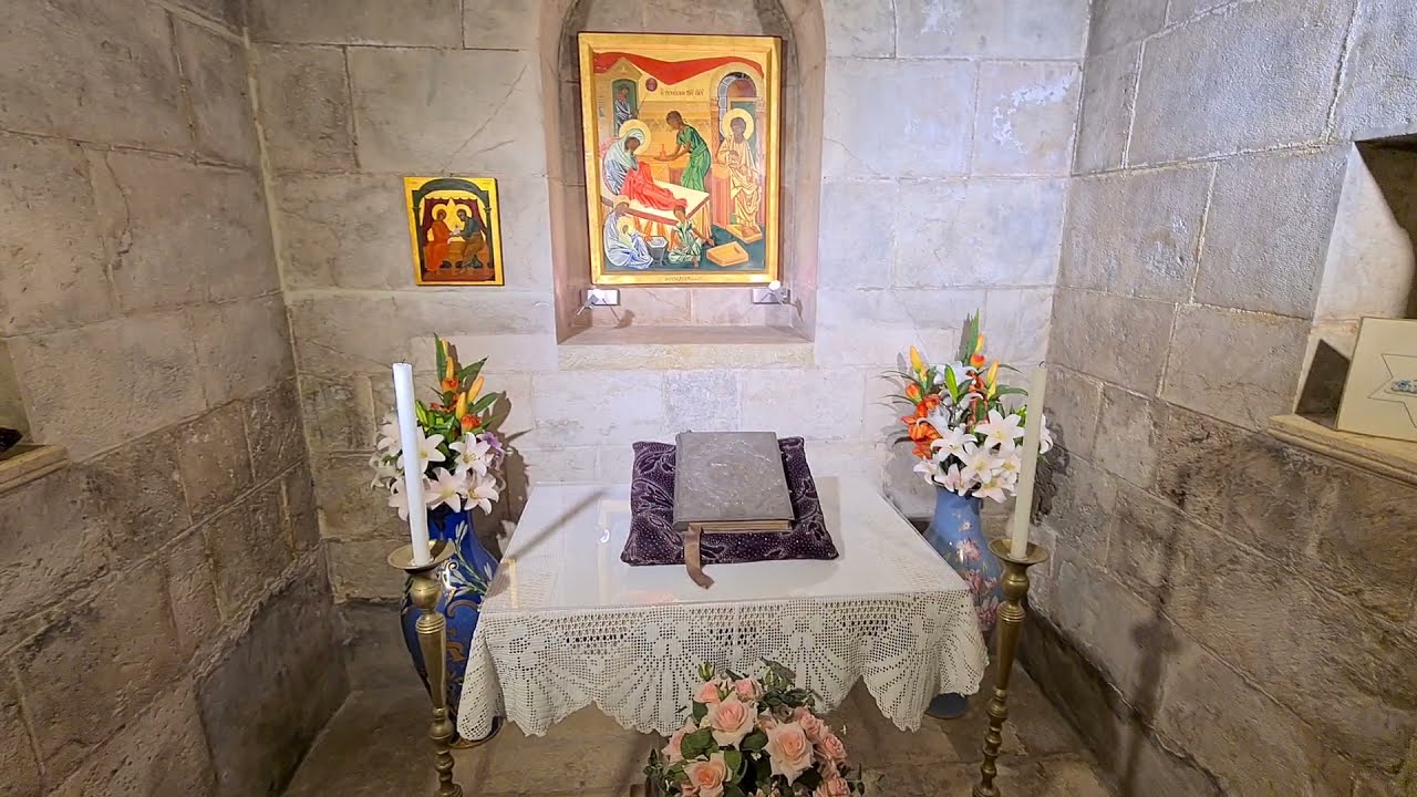 The Story of the Nativity of the Blessed Virgin Mary, mother of Jesus-Church of Saint Anne Jerusalem