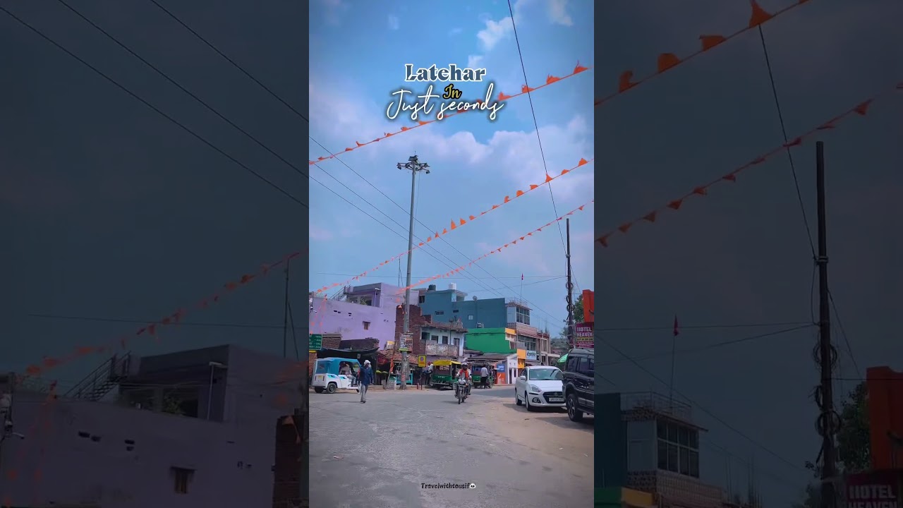 Latehar in just seconds 🏔️⛄️🎥 