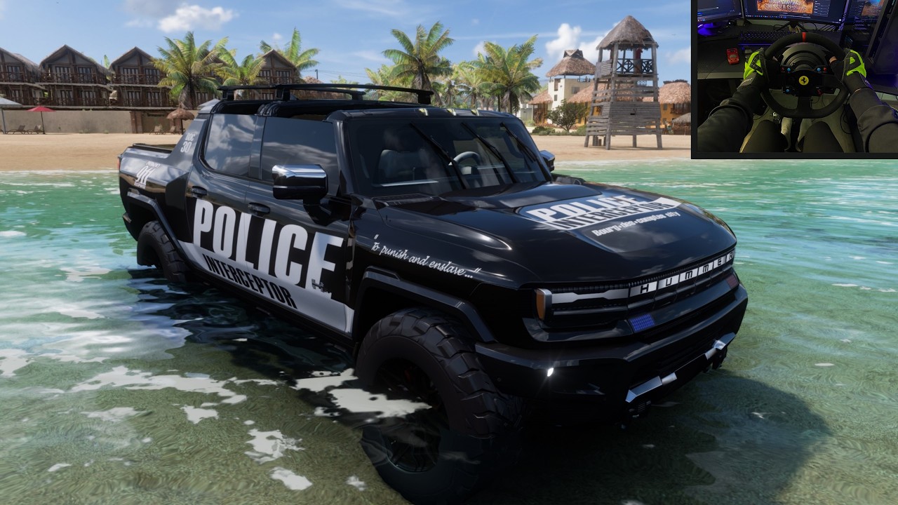 GMC Hummer EV Pickup 1026HP | Steering Wheel Gameplay | Forza Horizon 5 | Thrustmaster T300 Ferrari