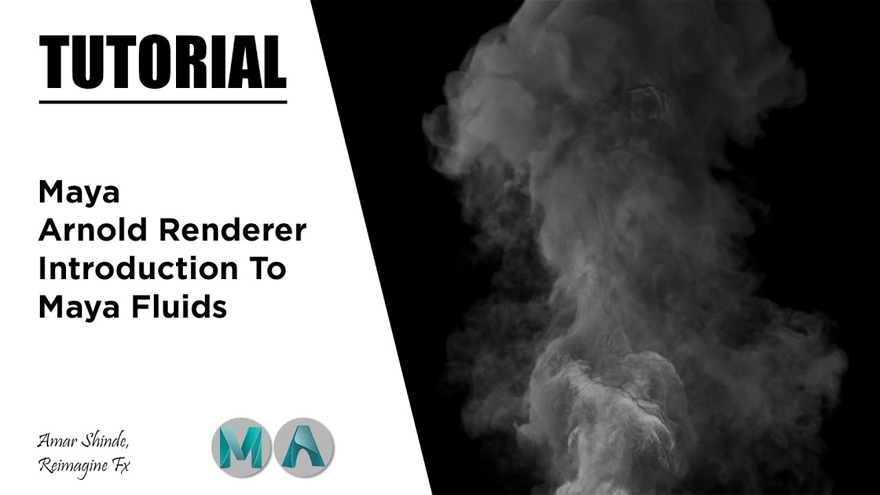 Introduction to Maya Fluids | Maya | Arnold Renderer | Tutorial
