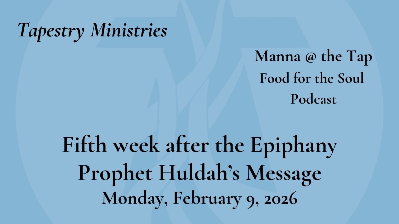 Prophet Huldah's Message
