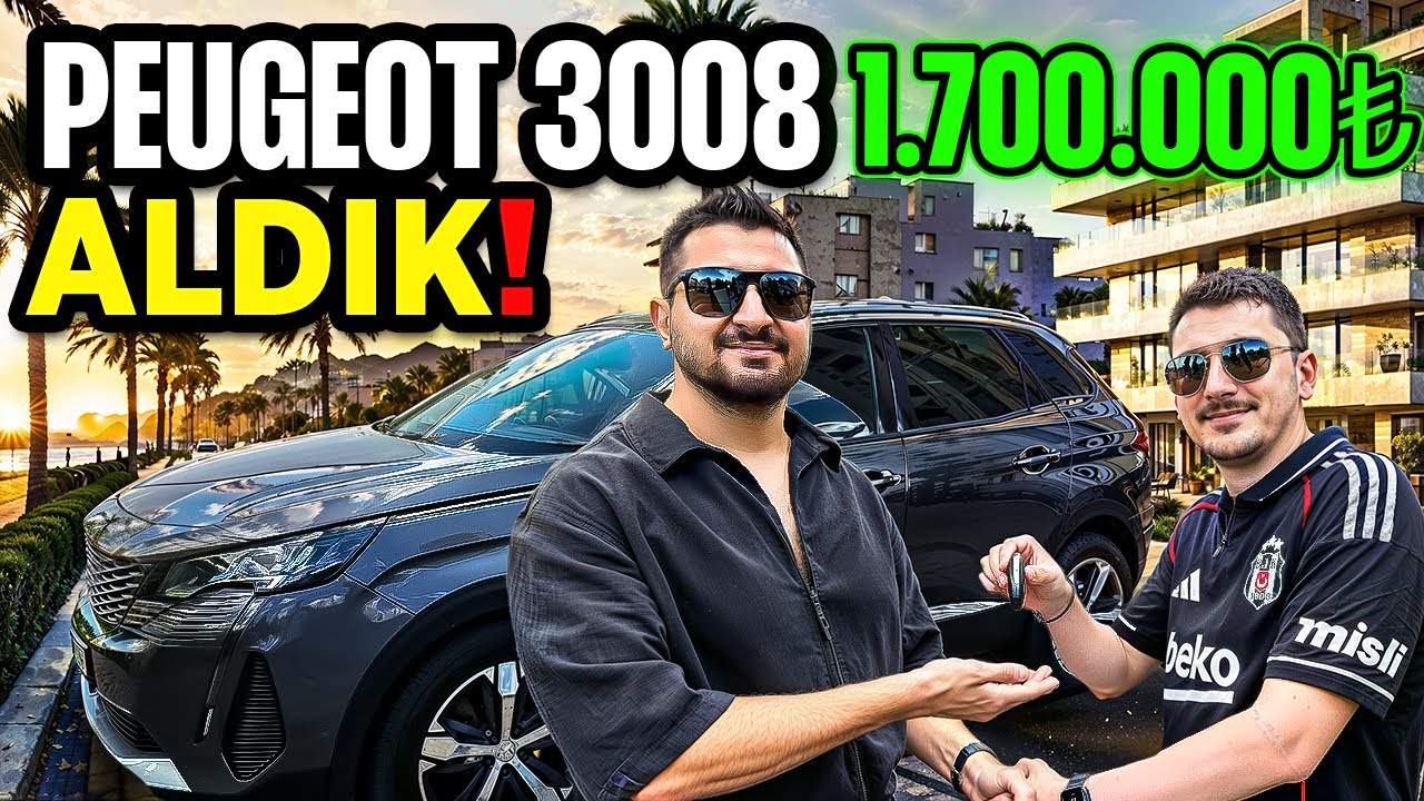 PEUGEOT 3008 ALDIK ! 1.700.000 TL