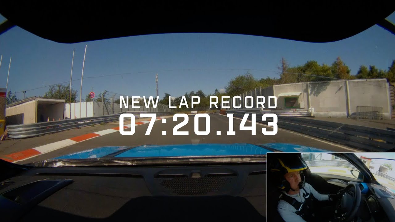 7:20.143 minutes - Onboard record lap of the Lynk & Co 03 Cyan at the N&uuml;rburgring Nordschleife