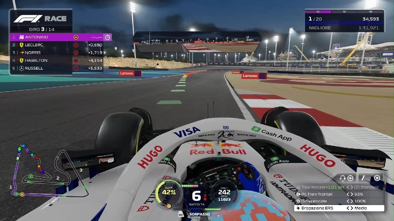 F1 25:BAHREIN GP#4 NA GARA CHE NON CI DICE NULLA